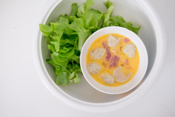 Thai style hot pot homemade