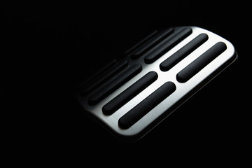 Car Pedal. In the deep shadows