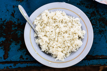 Dish of rice