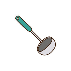 Kitchen cooking utensil icon vector illustration graphic design
