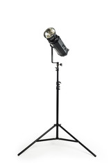 Studio lighting isolated on white