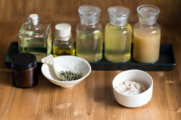 Handmade natural cosmetic