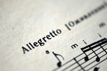 Musical tempo 