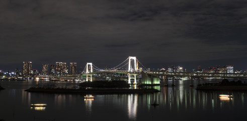 Fototapeta na wymiar 東京夜景（お台場からの風景）
