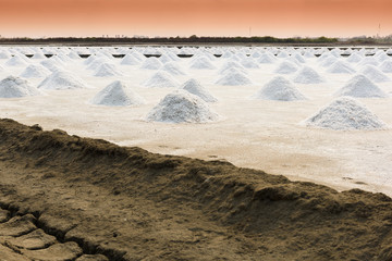salt farming in Thailand
