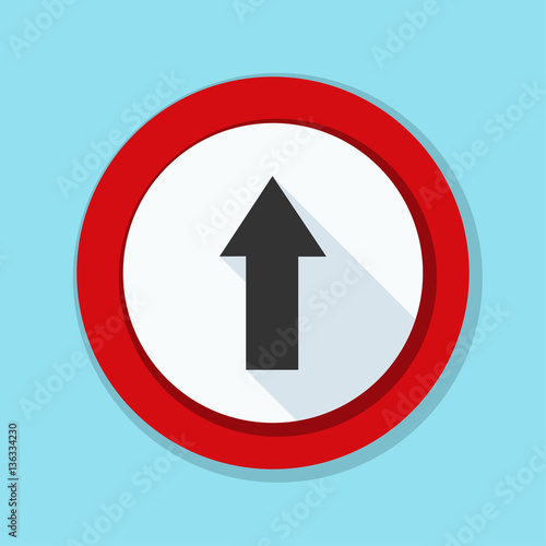 "Ahead Up Arrow sign illustration" 스톡 이미지, 로열티프리 벡터 파일