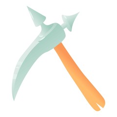 Klivets icon, cartoon style