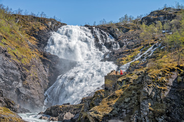 Kjosfossen, Flam, Norway.