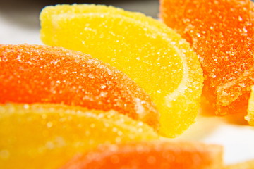 Slices of marmalade unlikely.