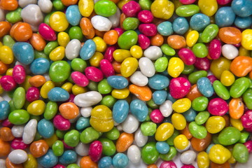 Fototapeta na wymiar Colorful sweet candies, dragee background.