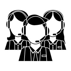online support technical service or call center related icon image vector illustration design 