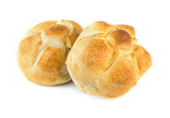 rolls on white background