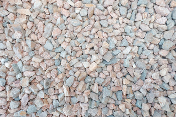 Close up Abstract small stone concrete cement floor texture background