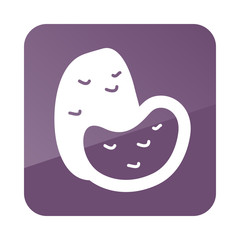 Potato outline icon. Vegetable vector