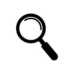 Magnifying glass isolated icon vector illustration graphic design