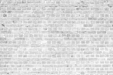 Fototapeta na wymiar White Brick Wall Texture