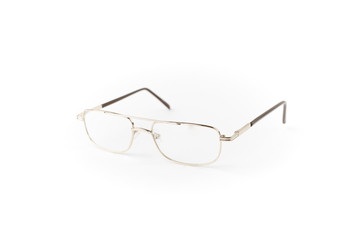 Eyeglasses on white background