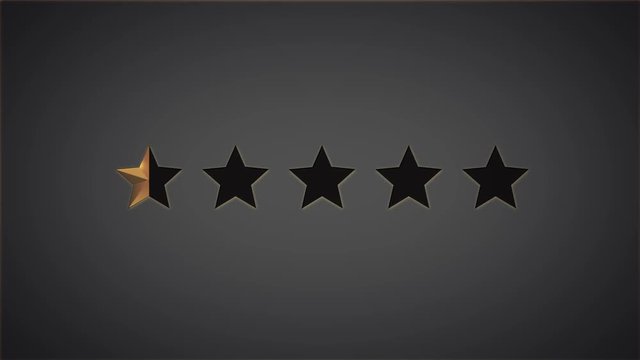 Rating stars buttons