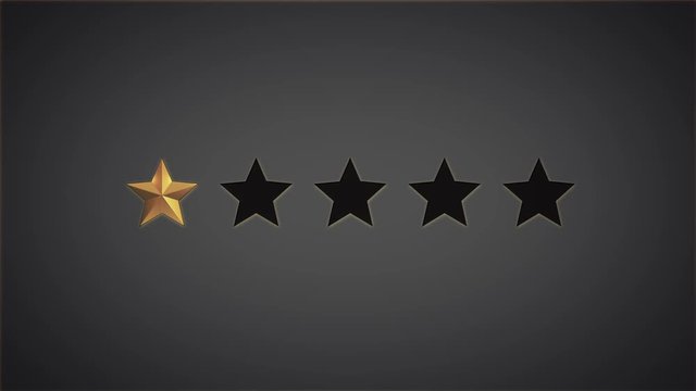 Rating stars buttons