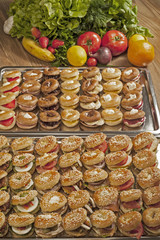 Catering food