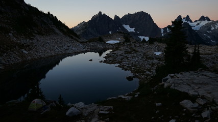Fototapeta na wymiar Washington Mountains