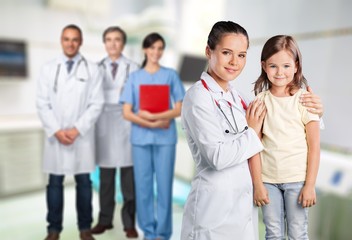 Obraz premium Pediatrician.