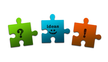 Business Concept: Problems, Ideas & Solutions