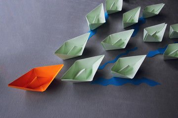 Business leadership concept 