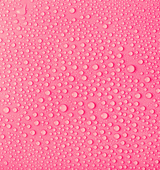 Drops of water.