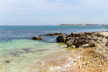 Obraz premium rocks and water