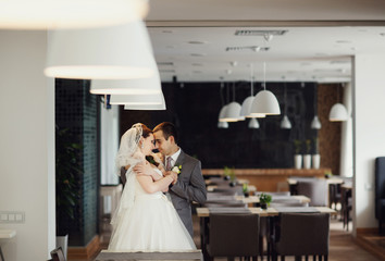 Naklejka premium Beautiful couple in love