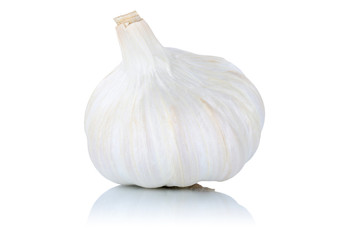Knoblauch gesund Gewürz Freisteller freigestellt isoliert