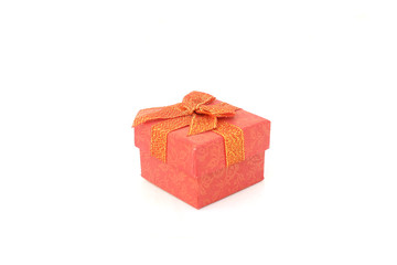Gift box on isolated