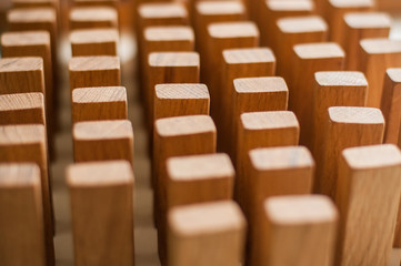 Obraz premium wooden jenga game