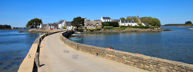 Paysage de Bretagne dans le Golfe du Morbihan