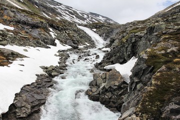 Norway mountain landscape - Strynefjellet