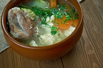 Russian peasant soup