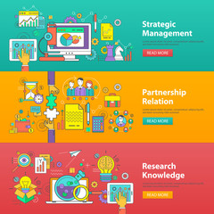 Management, Partnership and Research