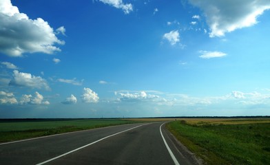 Road from Konstantinovo (Esenin's hometown)