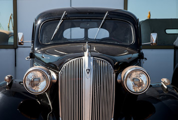 ODESSA, UKRAINE - june 11, 2016: Plymouth car 1935 on exhibition