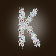 K - LETTERA DELL'ALFABETO