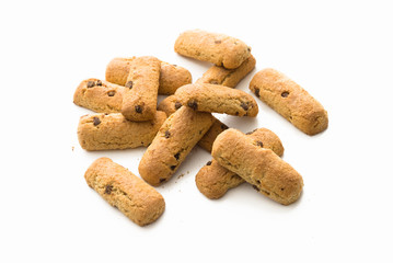 Biscotti con gocce di cioccolato