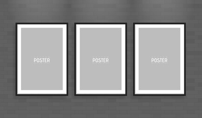 Empty white A4 sized vector paper frame mockup. Show your flyers, brochures, headlines etc with this highly detailed realistic design template element
