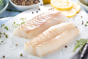 Fisch Gericht (kabeljau,dorsch)