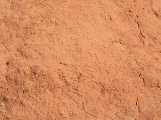 red and brown of ground texture for background