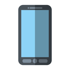 smartphone related icon image, vector illustration design