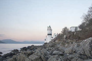 Fototapeta na wymiar Cloch Lighthouse 