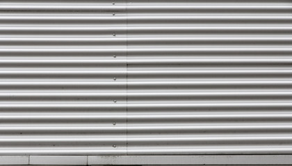 Obraz premium Waved metal background