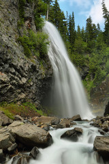 Fototapeta na wymiar Narada Falls at Mt. Rainier National Park
