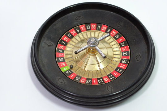 gambling toy, freestanding roulette wheel